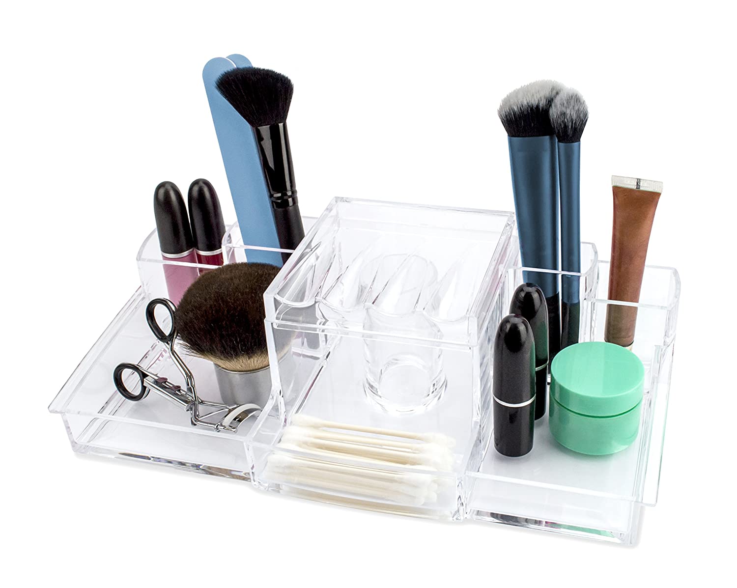 ARTISTIC HOME Makeup Organizer Tray, Holder For Skin Care, Brushes