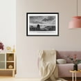 thumbnail image 3 of Historic Framed Print, A view of New York, Governors Island, the river &c. from Long Island, 17-7/8" x 21-7/8", 3 of 9