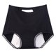 thumbnail image 2 of Puntoco Ropa interior para mujer, calzoncillos menstruales a prueba de fugas de color sólido grande para mujer, 2 of 5
