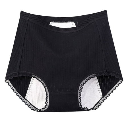 Bigersell Panties for Women Clearance Womens Underwear Seamless Panty Style P-1564 Polyester Bikini Panties High Waisted Thong Briefs High Waist Women s Bikini Panties Black 5Xl
