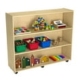 thumbnail image 3 of Bird In Hand 1301524 Childcraft Mobile Open Shelving Unit, Product Height 42 in., 3 Shelves, 3 of 10