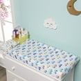thumbnail image 5 of EVERYDAY KIDS 2 Pack Cotton Jersey Knit Changing Pad Cover - Cars/Chevron, 5 of 11