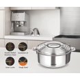thumbnail image 4 of Milton Galaxia Stainless Steel Casserole, 2.5 litres, Silver, 4 of 4