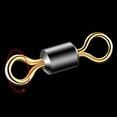 thumbnail image 4 of Flmtop 50Pcs Stainless Steel 8 Shape Fish Barrel Bearing Rolling Swivel Ring Connector, 4 of 10