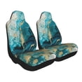 thumbnail image 2 of Sikiie Abstract Ocean Currents Car Seat Covers 2PCs Front Car Seat Covers Universal fit for Most Cars SUVs and Trucks-2 PCS, 2 of 9