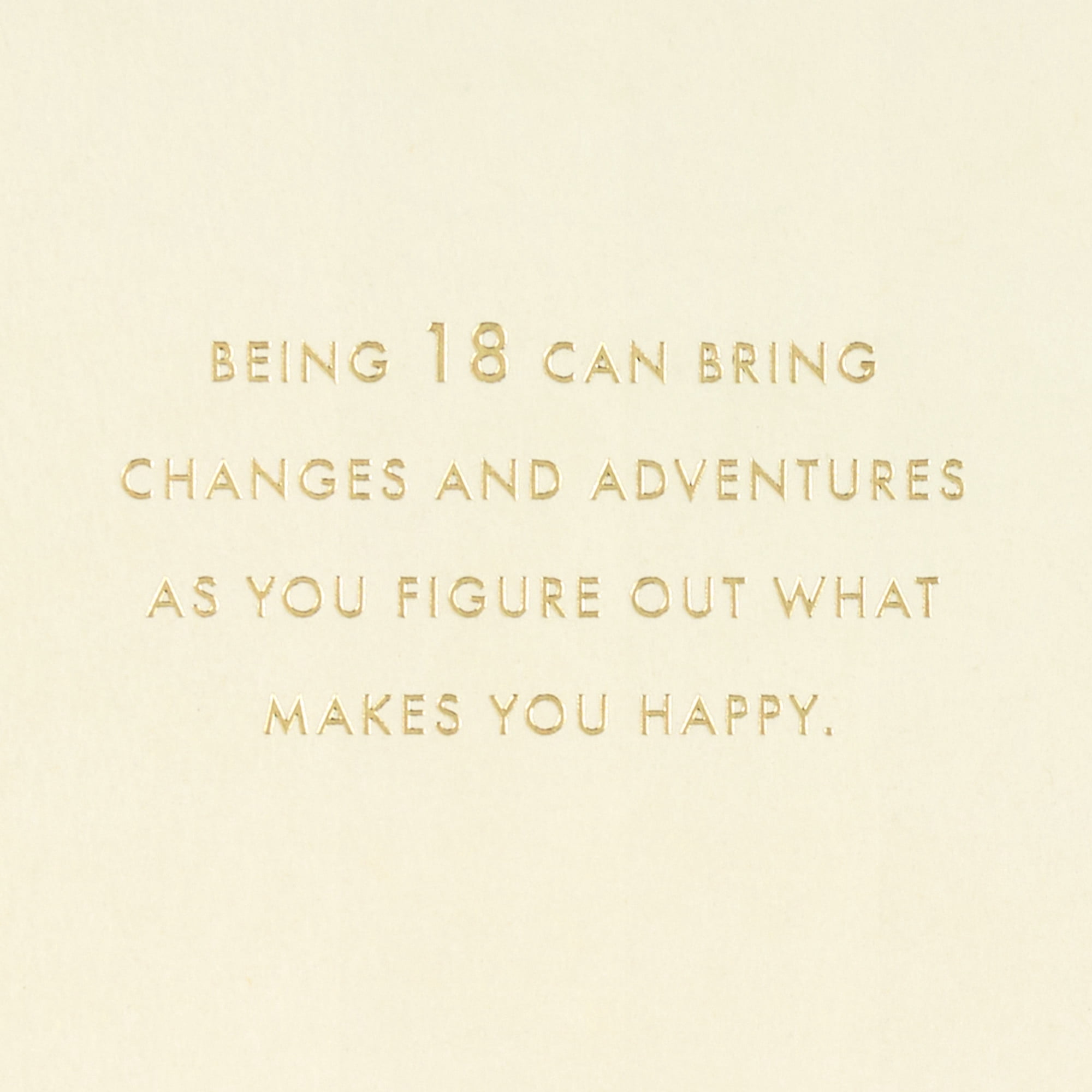 Hallmark 18th Birthday Card (18 is So Exciting)