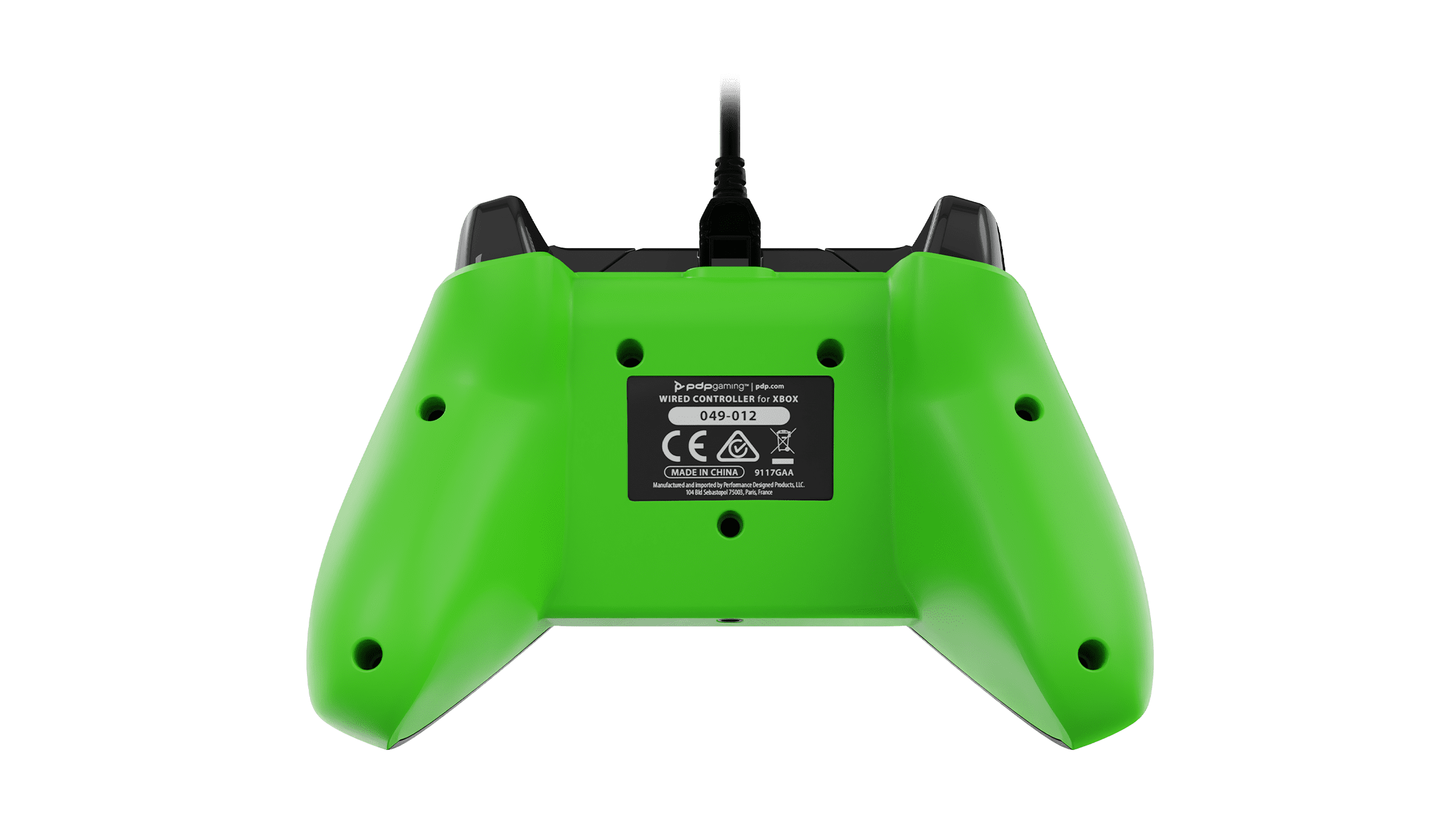 PDP Neon Wired Controller for Xbox & Windows 10/11, Black/Green