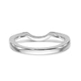 thumbnail image 5 of 14K White Gold Ring Band Wedding Diamond Round, 5 of 7