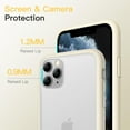 thumbnail image 4 of JETech Matte Case for iPhone 11 Pro Max 6.5-Inch, Shockproof Military Grade Drop Protection, Frosted Translucent Back Phone Cover, Anti-Fingerprint (Beige), 4 of 6