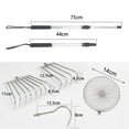 thumbnail image 2 of Sand Sifter Beach Scoop - Telescoping Shovel for Seashell Hunting, Shark Teeth Collecting, and Rock Sifting, 2 of 8