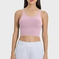 thumbnail image 4 of Wancir Sports Bra for Women | Medium Support Compression Padded Workout Bras Longline Shelf Bra, 4 of 5