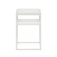 thumbnail image 4 of Furinno Moretti Modern Lifestyle Stackable Shelf, 2-Tier, Solid White/White, 4 of 7