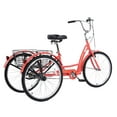 thumbnail image 3 of Meghna 20 inch Adult Tricycle Single Speed Cruiser Bike Womens Trike 3 Wheels Large Basket for Unisex Seniors, 3 of 5