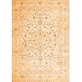 thumbnail image 1 of Ahgly Company Indoor Rectangle Medallion Orange Traditional Area Rugs, 2' x 5', 1 of 1