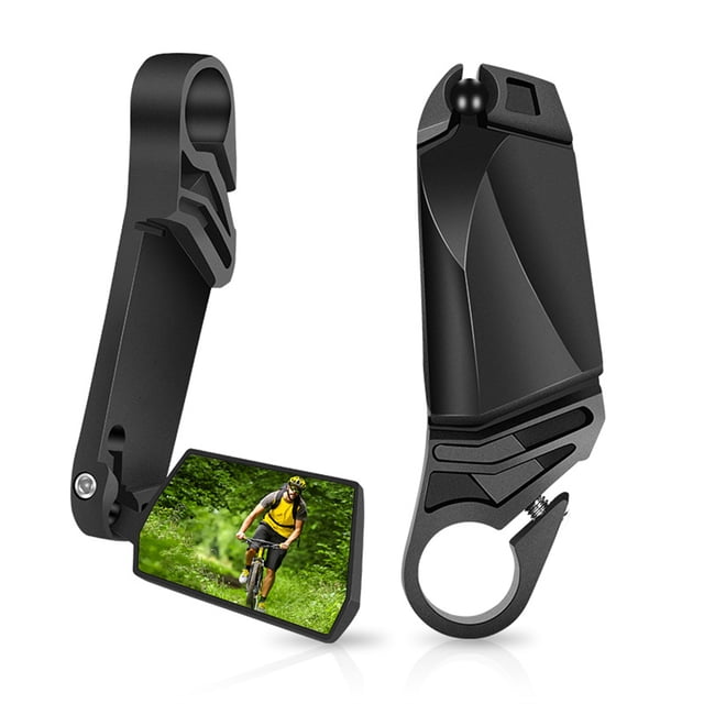 1 par de espejos para manillar de bicicleta, espejo retrovisor giratorio ajustable y seguro para bicicleta YUNYI BRAND Deportes
