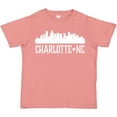 thumbnail image 3 of Inktastic Charlotte North Carolina Skyline Nc City Boys or Girls Toddler T-Shirt, 3 of 5