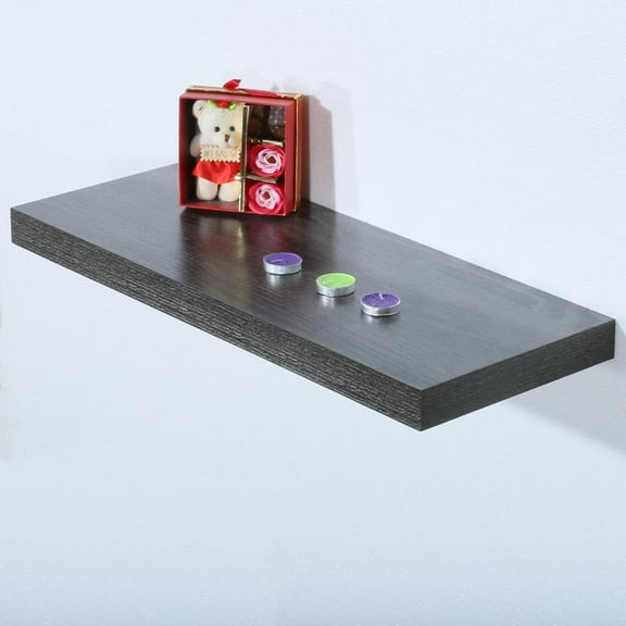 Modern and Contemporary Black oak Floating Shelf - 23.62* 9.25 * 1.5inches