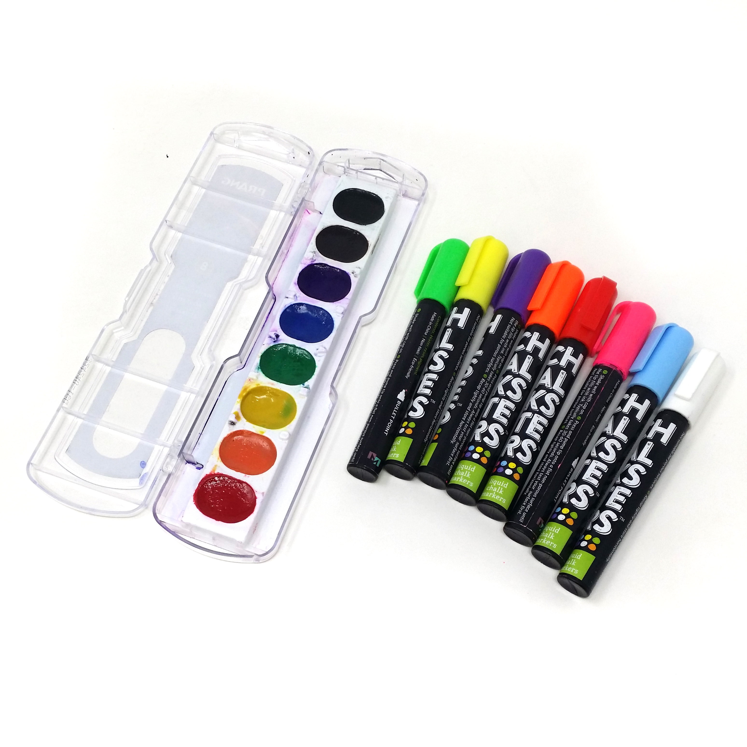 Creative Set ★ Liquid Chalk Markers for Glass Metal Blackboards & Menus