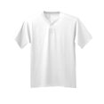 thumbnail image 2 of A4 Tek 2-Button Henley For Men in White | N3143, 2 of 2
