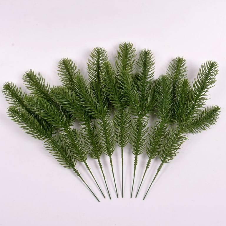  50Pcs 26Cm Pine Leaves for Crafts-Pine Branches for Decorating-Artificial  Pine Branches-Artificial Pine Branches Craft-Pine Leaves  Decorations-Artificial Flower for Home Decor Indoor-Home Decor Access :  Home & Kitchen