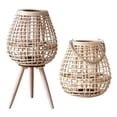 thumbnail image 1 of 2x Bamboo Candle Holder Lantern Hanger for Birthday Decor, 1 of 8