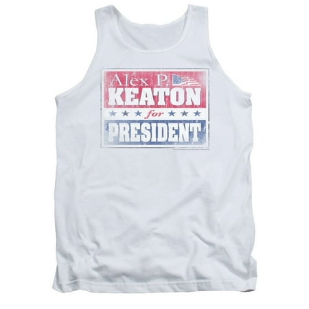 Family Ties - Alex For President Adult Tank Top T-Shirt - Adult Tank Top / S /
