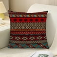 thumbnail image 3 of Hwkond Couch Throw Pillows New Ethnic Pattern Holiday Decoration Pillow Cover Ethnic Tribe Pattern Sofa Car Decoration Pillow Cushion Cover,Multicolor, 3 of 5