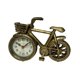 thumbnail image 1 of Reloj despertador con modelo de bicicleta creativo, reloj de pie con soporte for manualidades retro, decoración de escritorio, diseño de bicicleta, decoración del hogar, 1 of 7