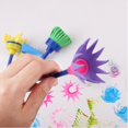 thumbnail image 5 of 44pcs Early Learning Kids Paint Set Mini DIY Sponge Painting Brushes Kit Children Play Gift, 5 of 5