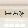 thumbnail image 5 of Love You Bye Sign Above Door, Love You Bye Wood Sign, Love You Bye Door Topper, Love and Warm for Your Family Lovers Wall Art Decor, 5 of 12