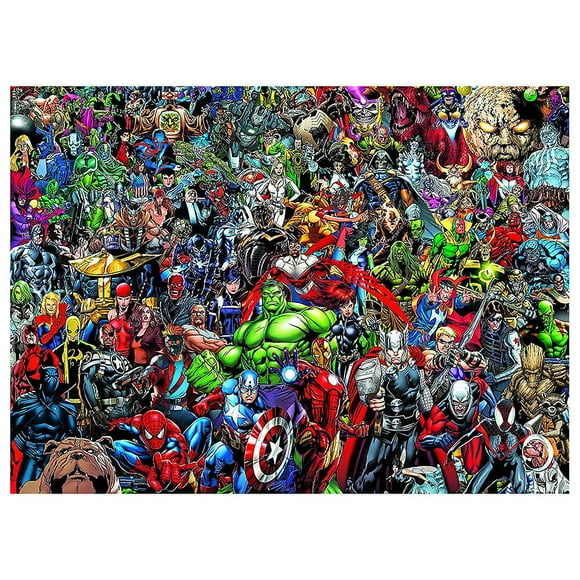 Clementoni Disney Puzzle Marvel Impossible Puzzle (1000)