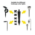 thumbnail image 2 of Mainstays Solar Landscape Light  Replacement Stake, 2-Pack, 2 of 6