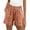 Orange, variant on Women's Satin Half Slip Shorts for Under Dresses Pettipants for Women Culottes Slip Shorts with Side Split Black M