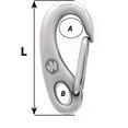 thumbnail image 2 of Wichard Snap Hook - Length 3-15/16" [2482W], 2 of 2