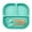 D, variant on Toddler Plates with Dividers Suction Base Silicone Baby Plates Non Divided Kids Plates for Self Feeding Microwave Dishwasher Safe Portable for High Chair Tray Home Travel 7.36x7.09 Inches