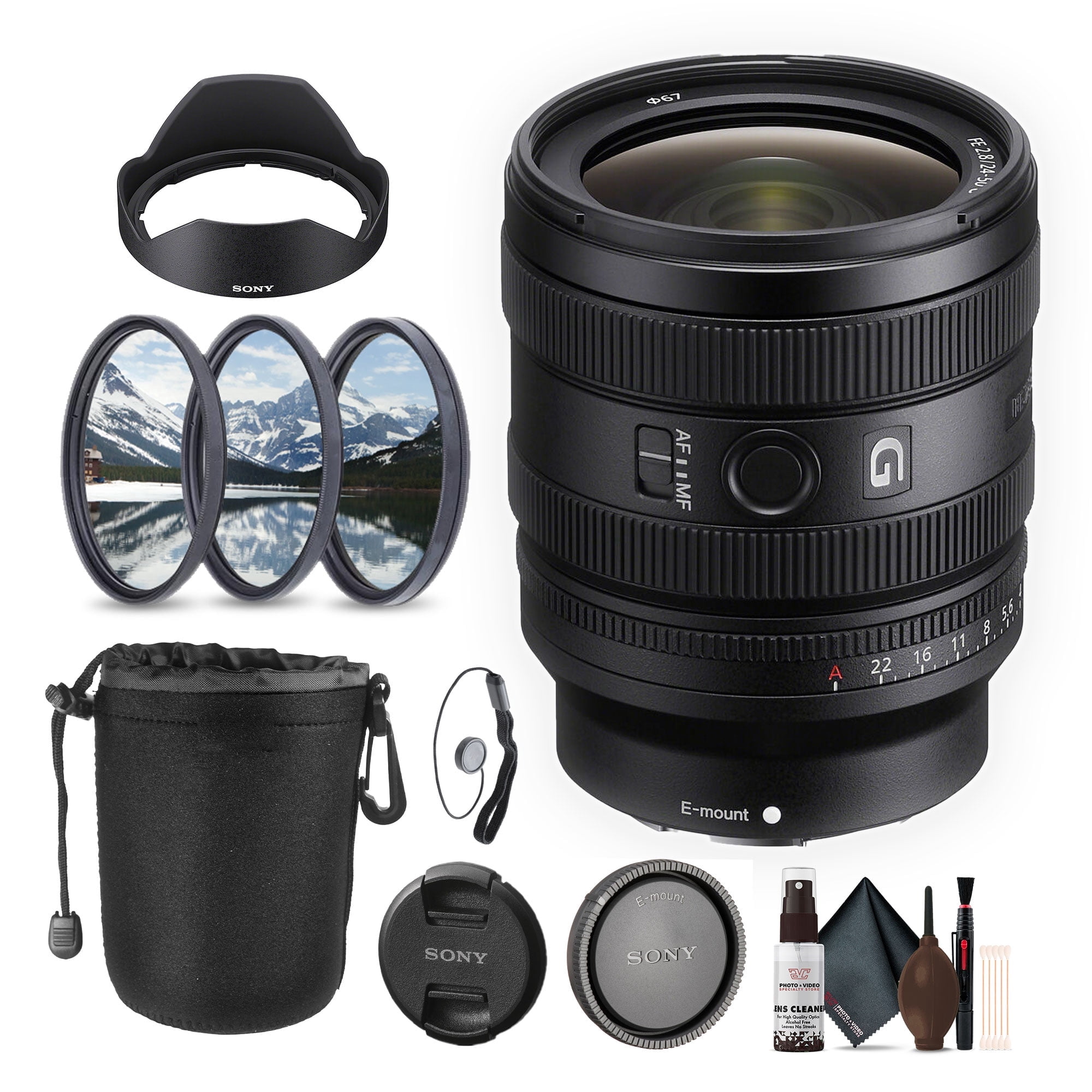 Sony FE 40mm F2.5 G Full Frame Ultra Compact Lens SEL40F25G for E