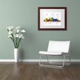thumbnail image 4 of Trademark Fine Art "Birmingham Alabama Skyline Mclr-1" Canvas Art by Marlene Watson, White Matte, Wood Frame, 4 of 4