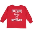 thumbnail image 3 of Inktastic Skydiving Future Skydiver Boys or Girls Long Sleeve Toddler T-Shirt, 3 of 5
