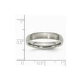 thumbnail image 7 of Titanium 4mm Brushed Band Size: 4; for Adults and Teens; for Women and Men, 7 of 7
