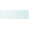 thumbnail image 2 of vidaXL Shelves 2 pcs Panel Glass Clear 70x25 cm, 2 of 2