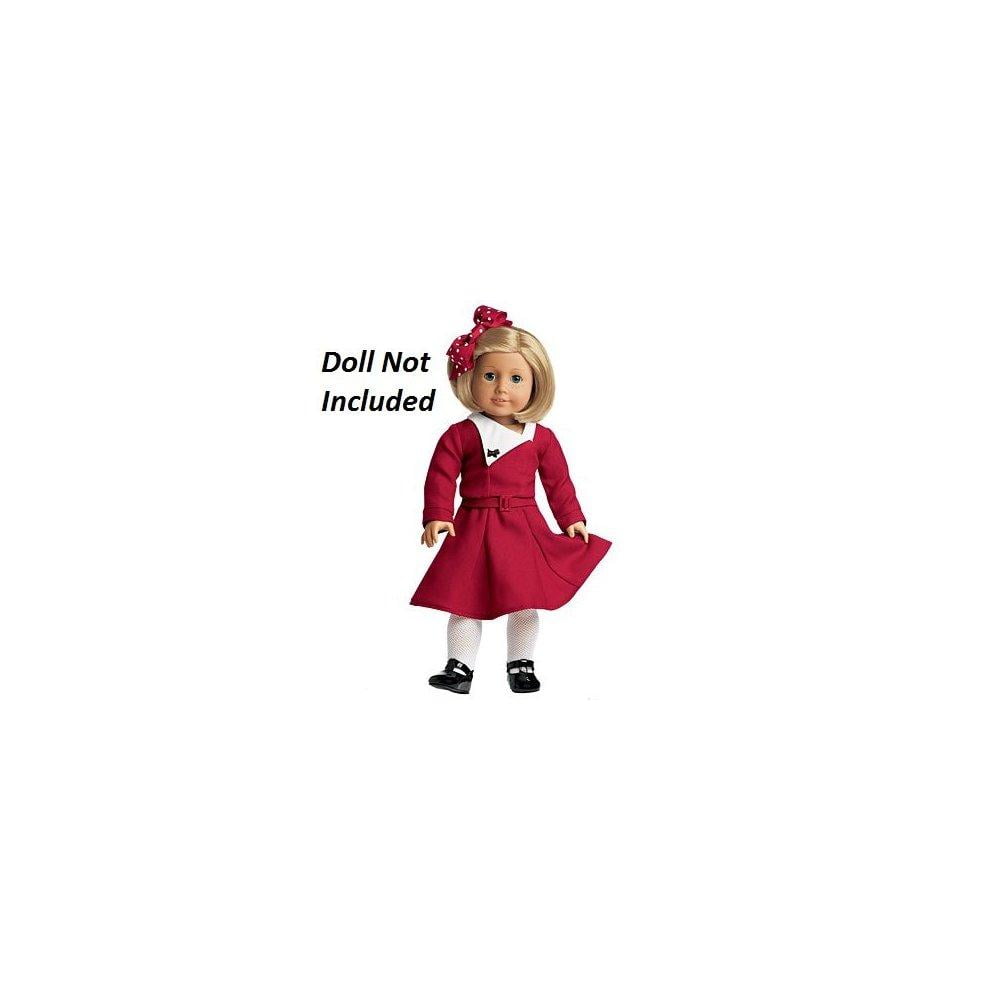 american girl kit christmas dress