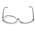 thumbnail image 4 of Gafas de maquillaje con lupa, lentes abatibles individuales, gafas de lectura cosméticas para mujer con estuche para gafas +4,00, 4 of 12