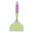 thumbnail image 1 of Wide Spatula, Silicone Wide Spatula Spatula Transparent Cooking Spatula Pancakes  For Pancakes For Meat Green Spatula Head, 1 of 8