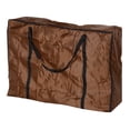 thumbnail image 1 of Unique Bargains Sac de Rangement pour Chaise Extérieure Imperméable Housse de Transport pour Chaise Pliante Marron, 1 of 5