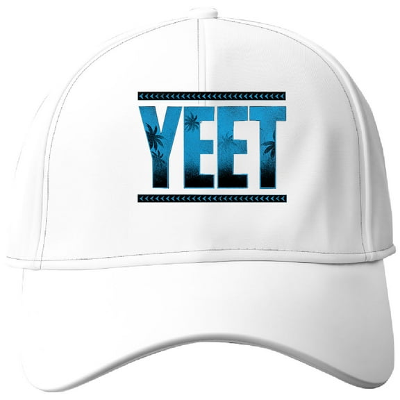 Jey Uso Yeet Caps Fashionable curved brim baseball cap Sun Hats White Caps