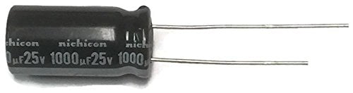 Small Size Great Price 1000uF 50V Radial Lead Electrolytic Capacitors 2/Pack 