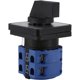 thumbnail image 1 of Interruptor de cambio rotatorio momentáneo de plástico de 2 polos y 3 posiciones CA 660 V 25 A azul + negro, 1 of 5