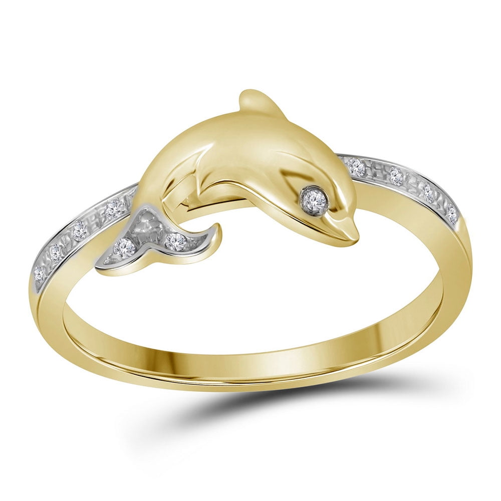 fish design ring gold