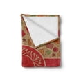 thumbnail image 2 of Christmas Soft Flannel Fleece Throw Blanket, Celebration Card Inspired Vintage Old Design Presents Baubles and Snowflakes, Cozy Plush for Indoor and Outdoor Use, 50" x 70", Multicolor, by Ambesonne, 2 of 6