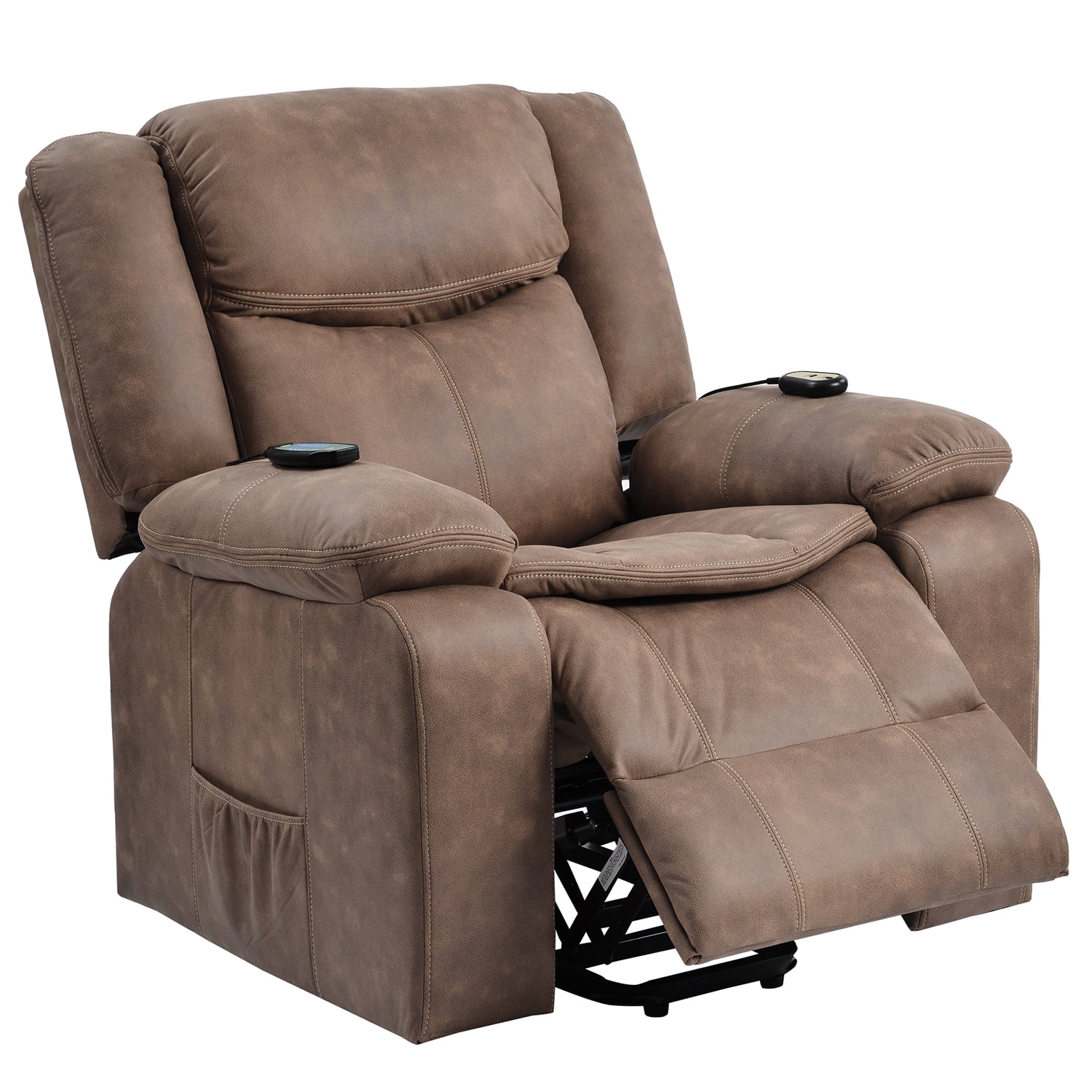 Resenkos Electric Power Lift Chairs Recliner with Heat and Massage, Power Lift Chair for Elderly with Adjustable Massage Function, Brown Resenkos Electric Power Lift Chairs Recliner with Heat and Massage, Power Lift Chair for Elderly with Adjustable Massage Function, Brown